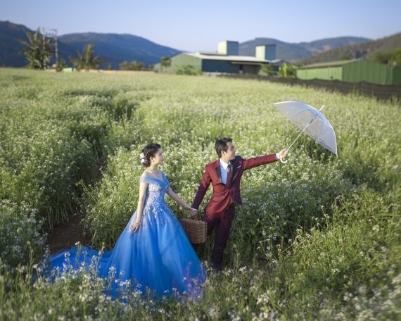 bride and groom